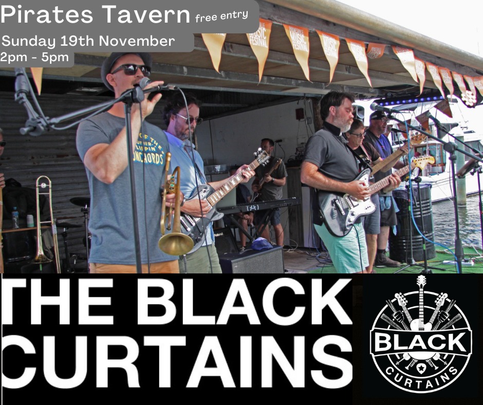 The Black Curtains Band Performance